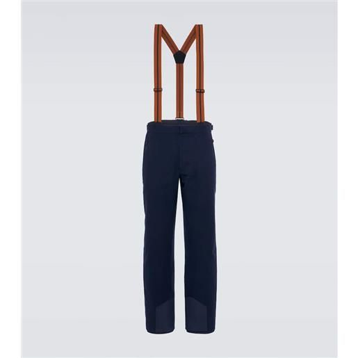 Zegna salopette da sci in cashmere