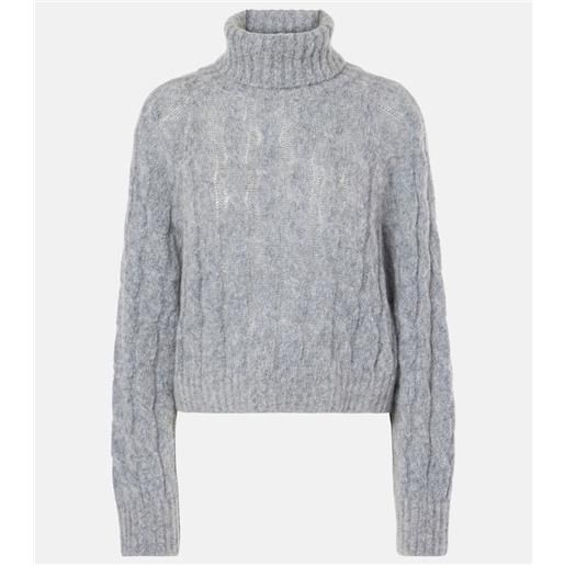 Brunello Cucinelli dolcevita in mohair e lana