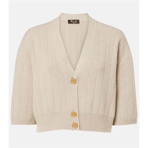 Loro Piana cardigan cervatto in cashmere