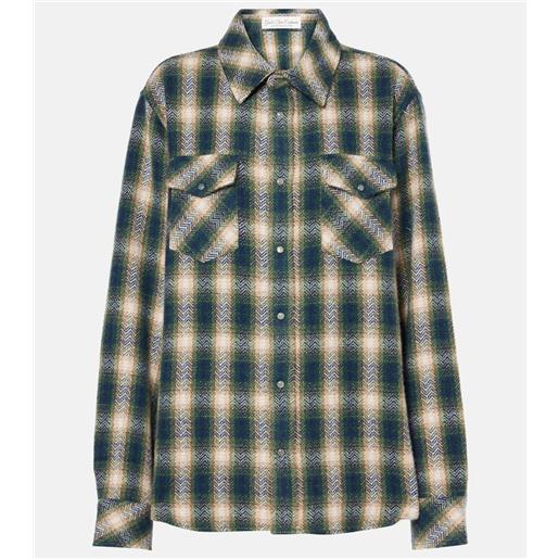 God's True Cashmere camicia in cashmere a quadri