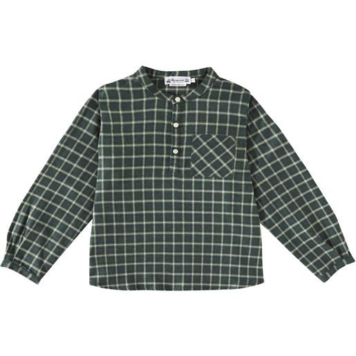 Bonpoint top artiste in cotone a quadri