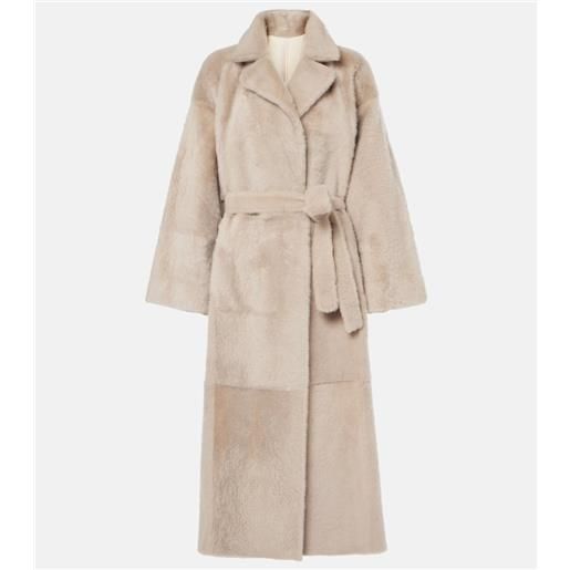 Brunello Cucinelli cappotto reversibile in shearling e pelle
