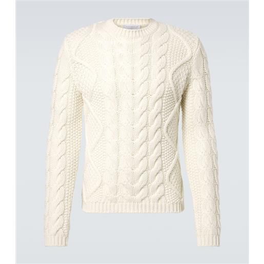 Gabriela Hearst pullover in cashmere a trecce