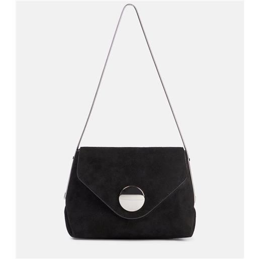 Khaite borsa a spalla bobbi in suede