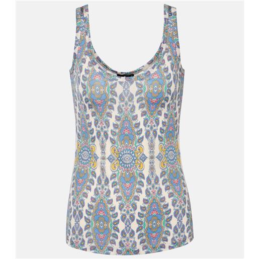 Etro top con stampa