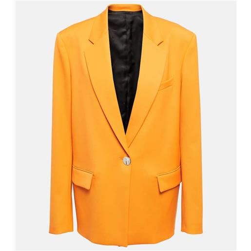 The Attico blazer bianca in misto lana