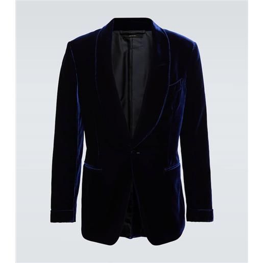 Tom Ford blazer shelton in velluto