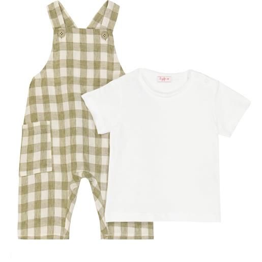 Il Gufo baby - salopette e t-shirt