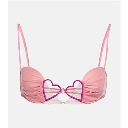Nensi Dojaka bralette con decorazioni