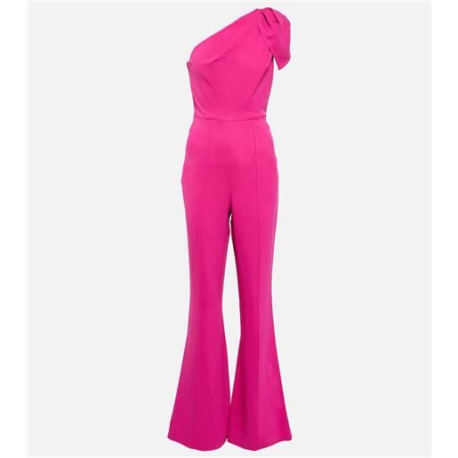 Roland Mouret jumpsuit asimmetrica in crãªpe