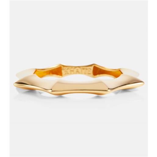 Khaite bracciale julius small bagnato in oro