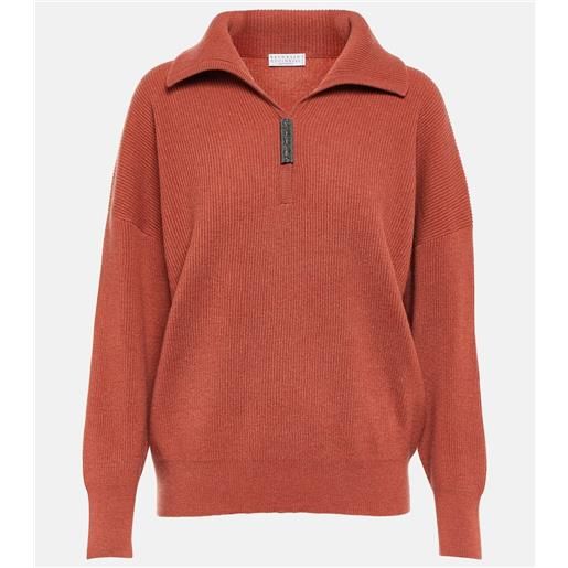 Brunello Cucinelli polo in cashmere