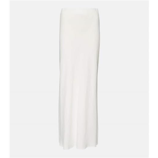 Brunello Cucinelli gonna lunga in twill