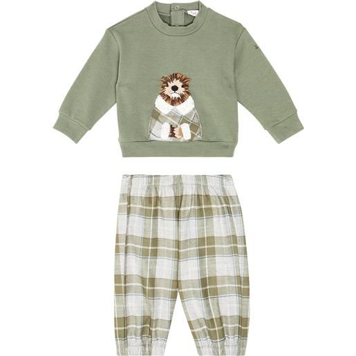 Il Gufo baby - felpa e pantaloni in misto cotone