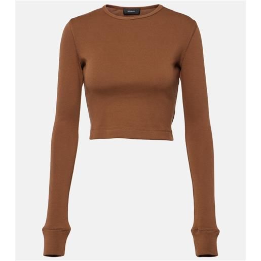 Wardrobe.NYC x hailey bieber - top cropped in jersey