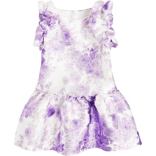 Monnalisa abito con stampa e volant