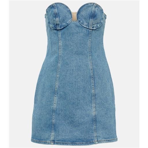 Magda Butrym miniabito di jeans