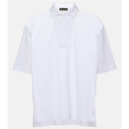 Loro Piana polo in lino