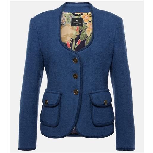 Etro blazer in misto lana