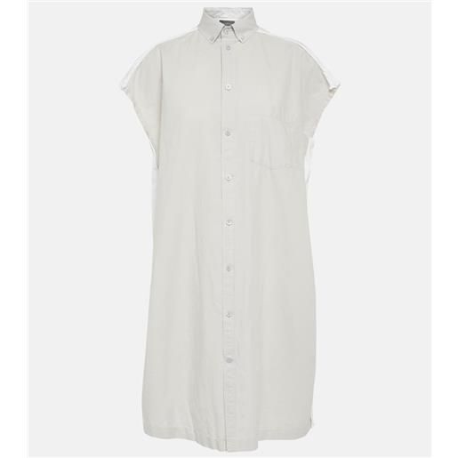 Balenciaga abito chemisier oversize in cotone