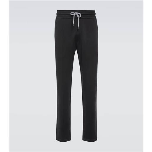 Brunello Cucinelli pantaloni sportivi in misto cotone