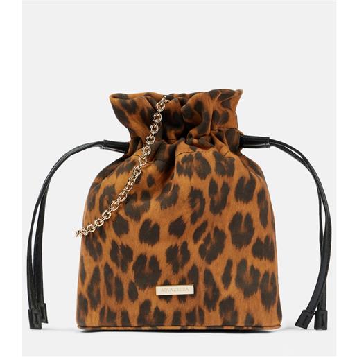 Aquazzura pochette christy mini in suede