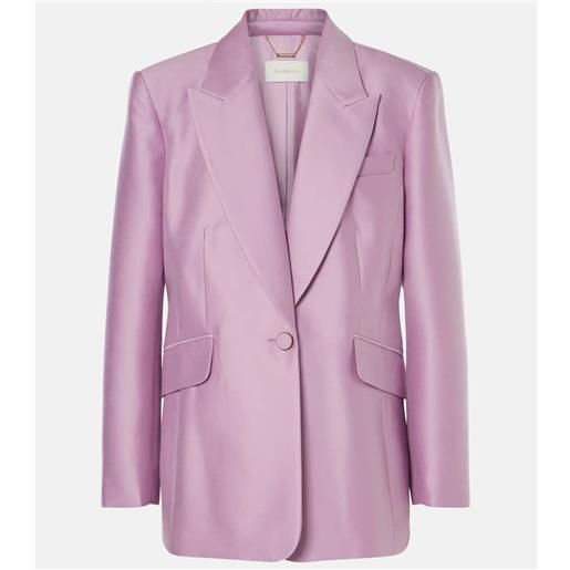 Zimmermann giacca in lana e seta