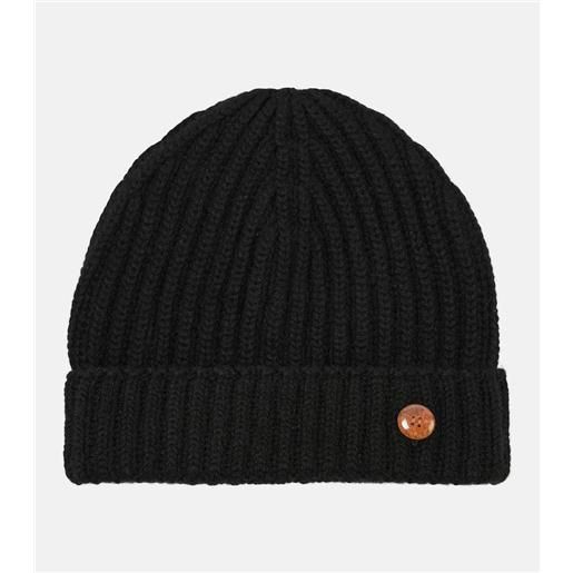 God's True Cashmere berretto molly hogan in cashmere a coste