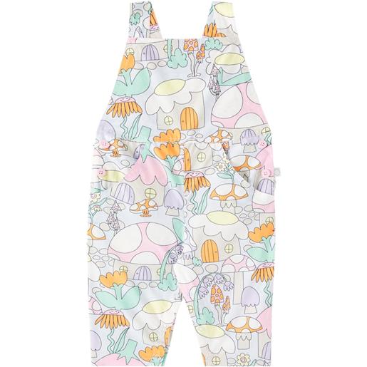 Stella McCartney Kids baby - salopette in cotone con stampa