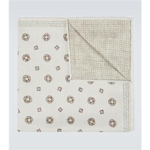 Brunello Cucinelli fazzoletto da taschino in seta