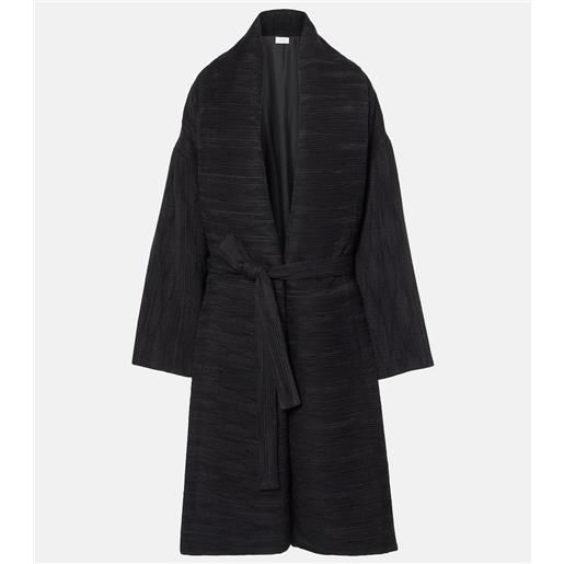 The Row cappotto moorea in seta