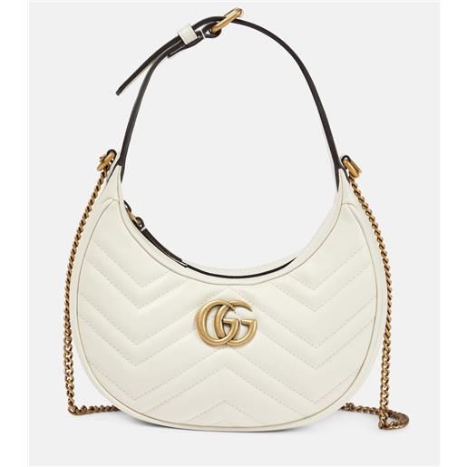 Gucci borsa a spalla gg marmont mini in pelle