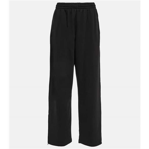 Wardrobe.NYC x hailey bieber - pantaloni sportivi hb in pile di cotone