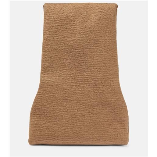 The Row clutch glove large