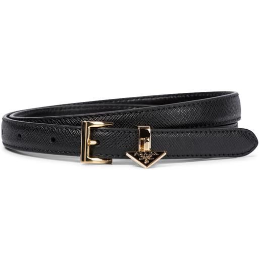 ベルト Prada Cintura In Pelle City Con Logo Prada - Cintura in pelle nero - The Corner