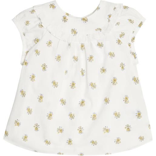 Bonpoint baby - top line in popeline di cotone con stampa