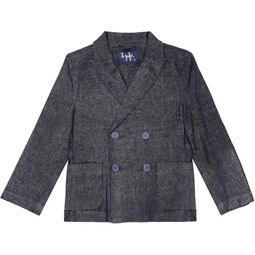 Il Gufo blazer doppiopetto di jeans