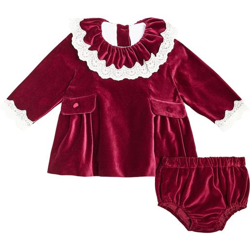 La Coqueta abito e culottes daroca in velluto