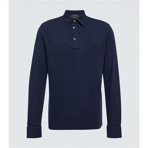 Loro Piana polo in cotone piquã©