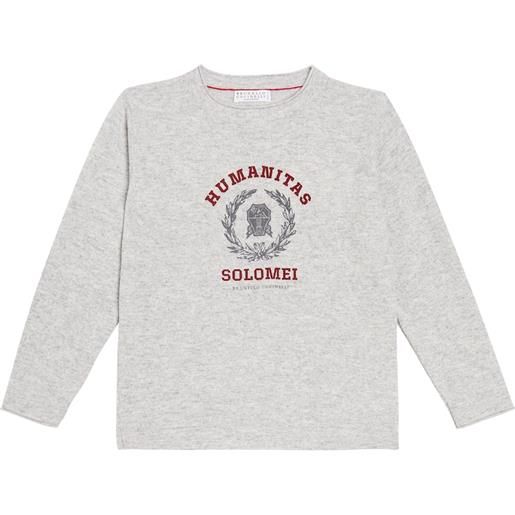 Brunello Cucinelli Kids pullover in cashmere