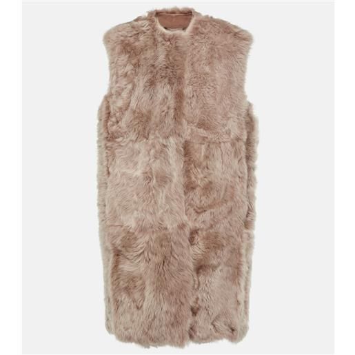 Dolce&Gabbana gilet in shearling
