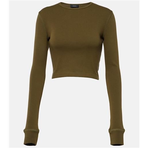 Wardrobe.NYC x hailey bieber - top cropped in jersey