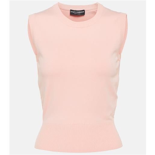 Dolce&Gabbana tank top in maglia