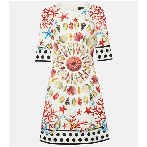 Dolce&Gabbana miniabito capri con stampa