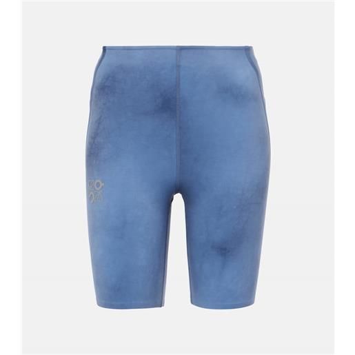 Loewe x on - shorts tie-dye