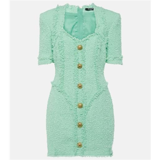 Balmain miniabito in tweed