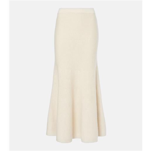 Gabriela Hearst gonna lunga manni in cashmere