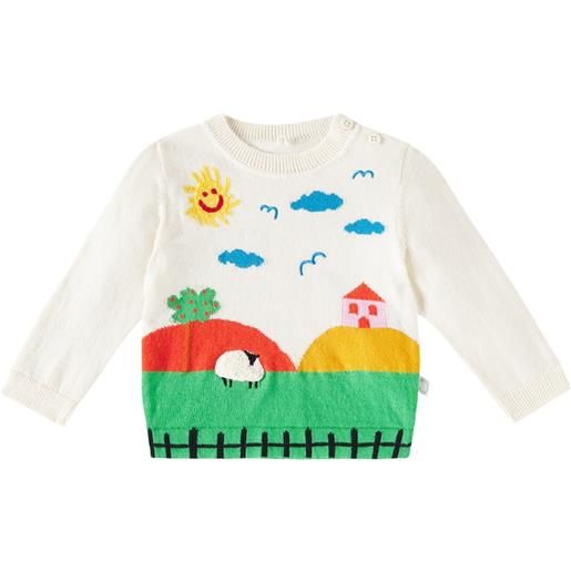 Stella McCartney Kids baby - pullover in cotone e lana