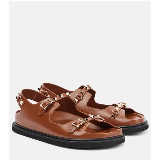 Valentino Garavani sandali rockstud in pelle