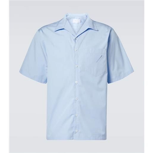Prada camicia in popeline di cotone